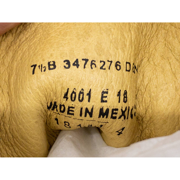 Frye Dark Brown Veronica Leather Lace Up Heeled Combat Boots 7.5 - Picture 9 of 12